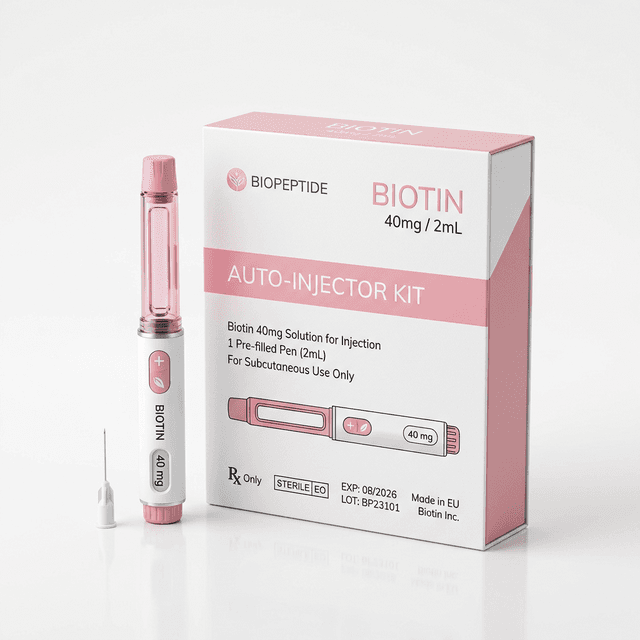 Biotin 40mg Injection Pen Kit